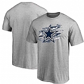 Men's Dallas Cowboys NFL Pro Line True Color T-Shirt Heathered Gray,baseball caps,new era cap wholesale,wholesale hats